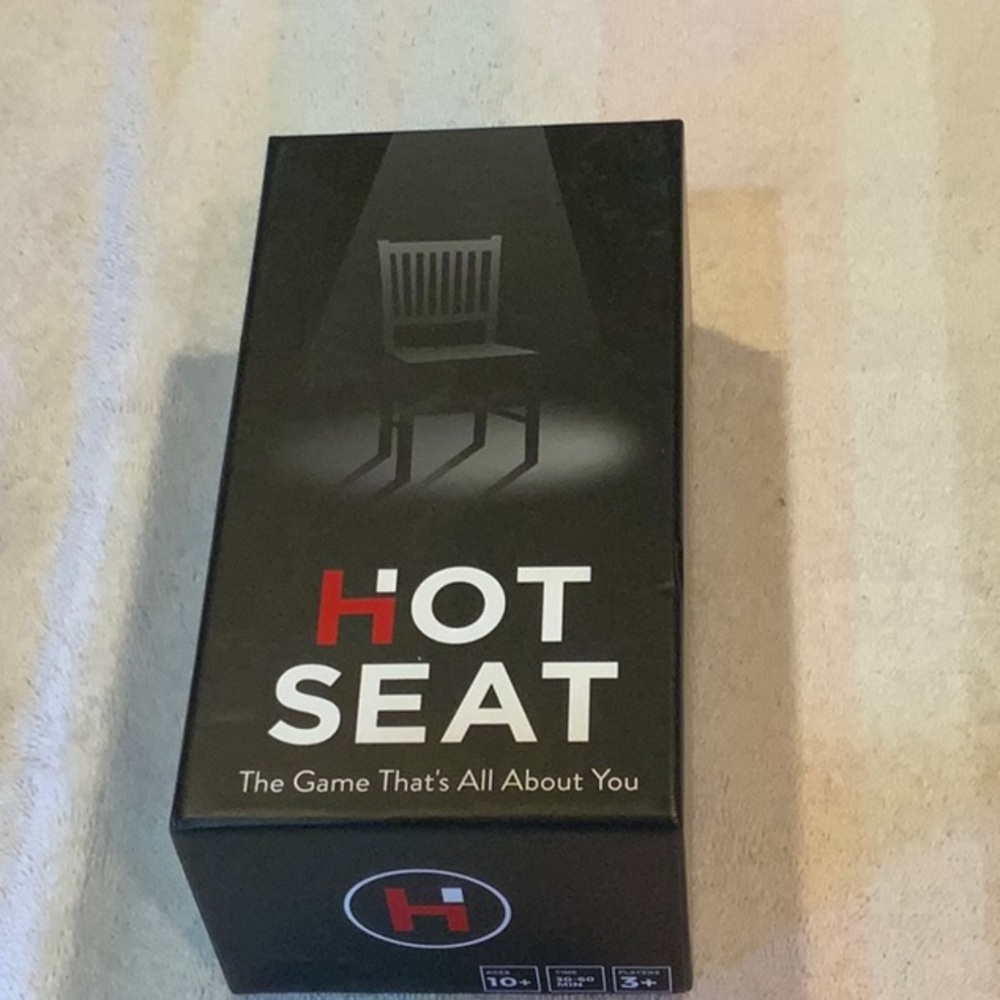 DYCE hot seat family friendly card game for all ages